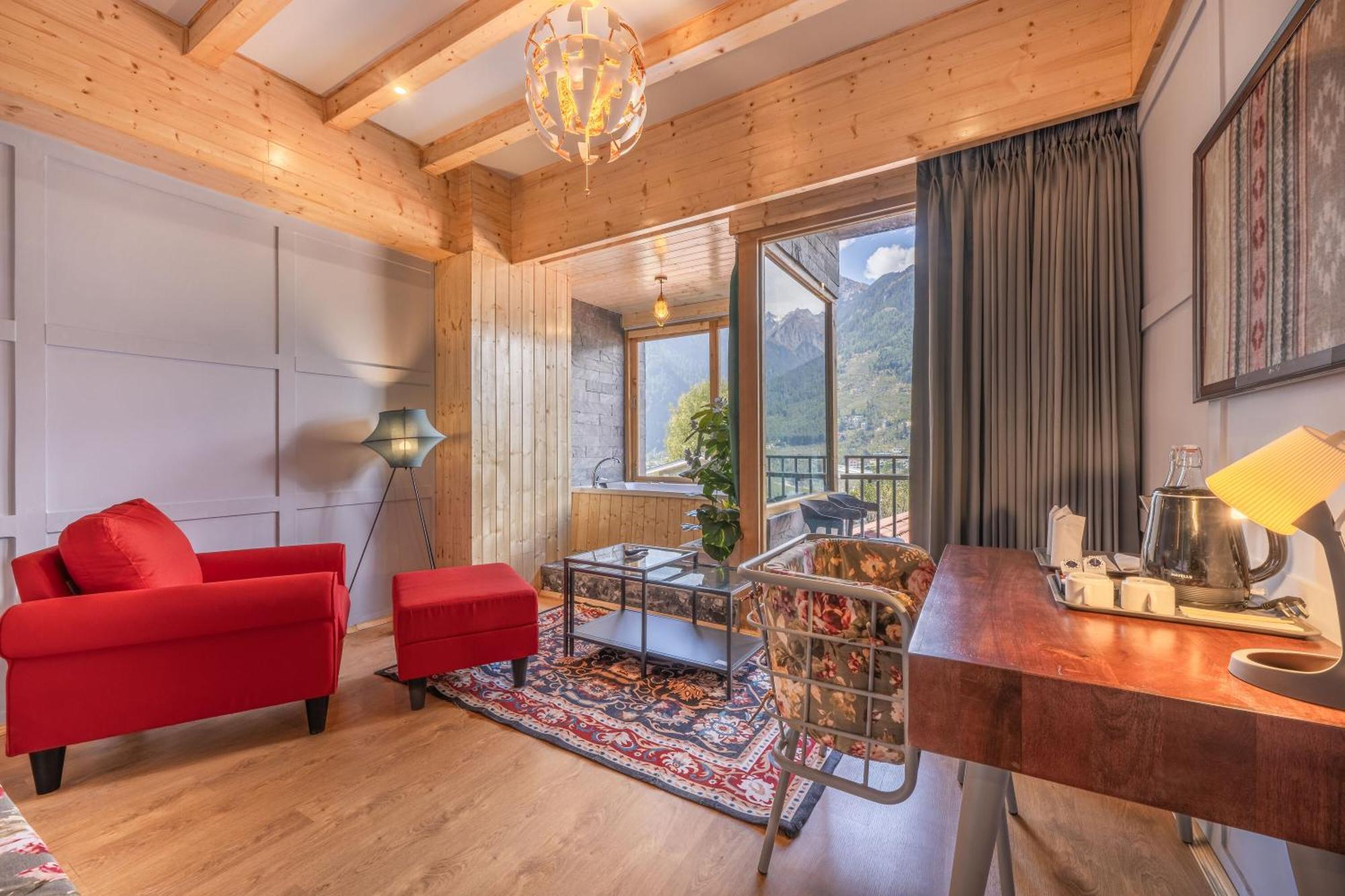 فندق Echor Himalayan Heights Luxe Manali المظهر الخارجي الصورة