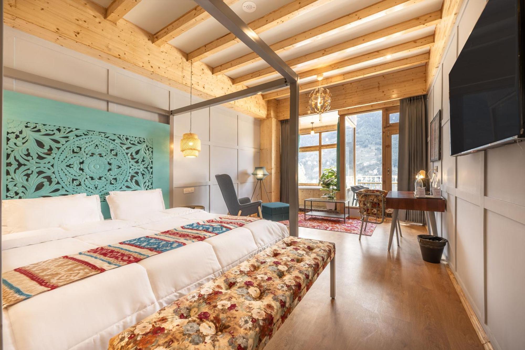 فندق Echor Himalayan Heights Luxe Manali المظهر الخارجي الصورة