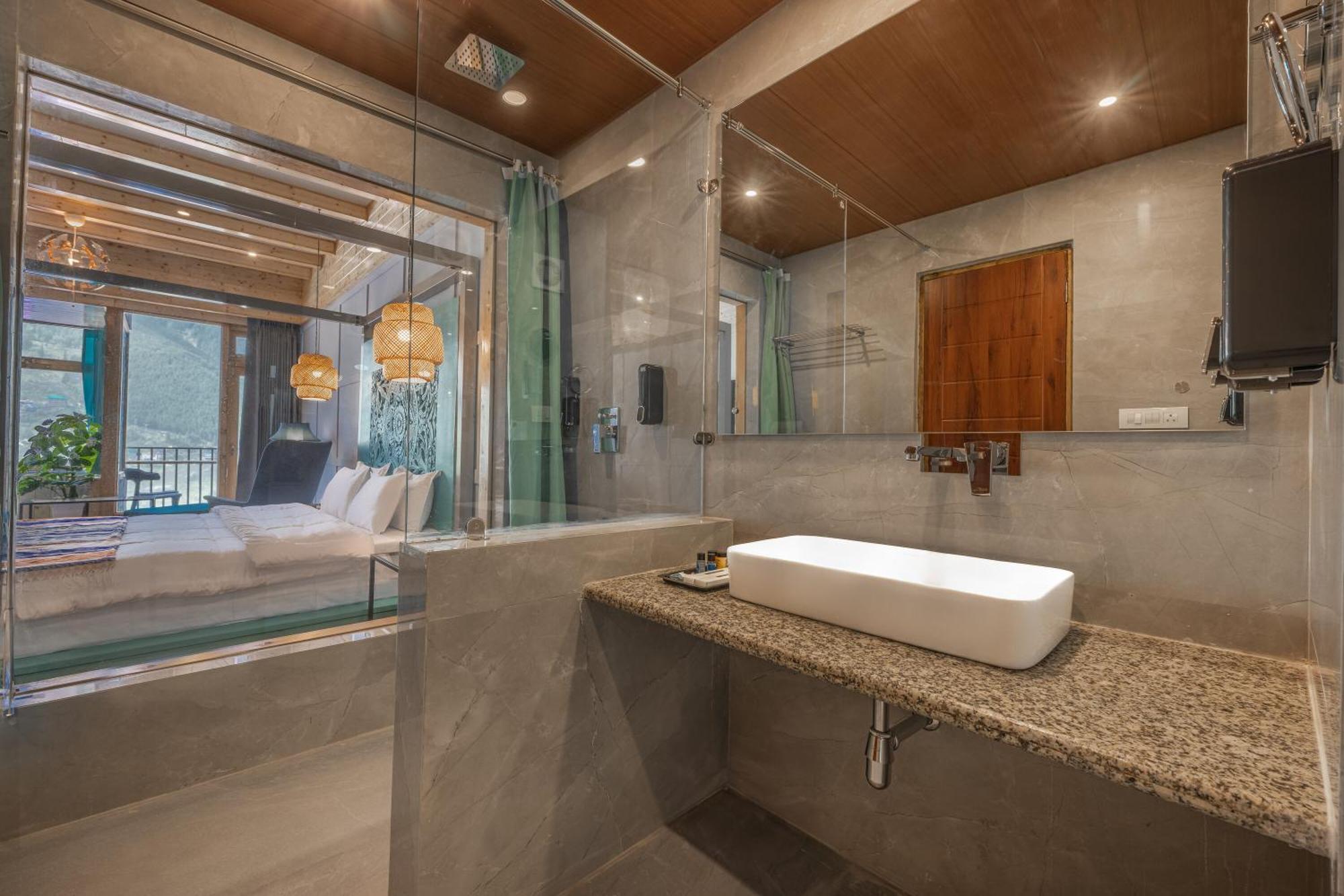 فندق Echor Himalayan Heights Luxe Manali المظهر الخارجي الصورة