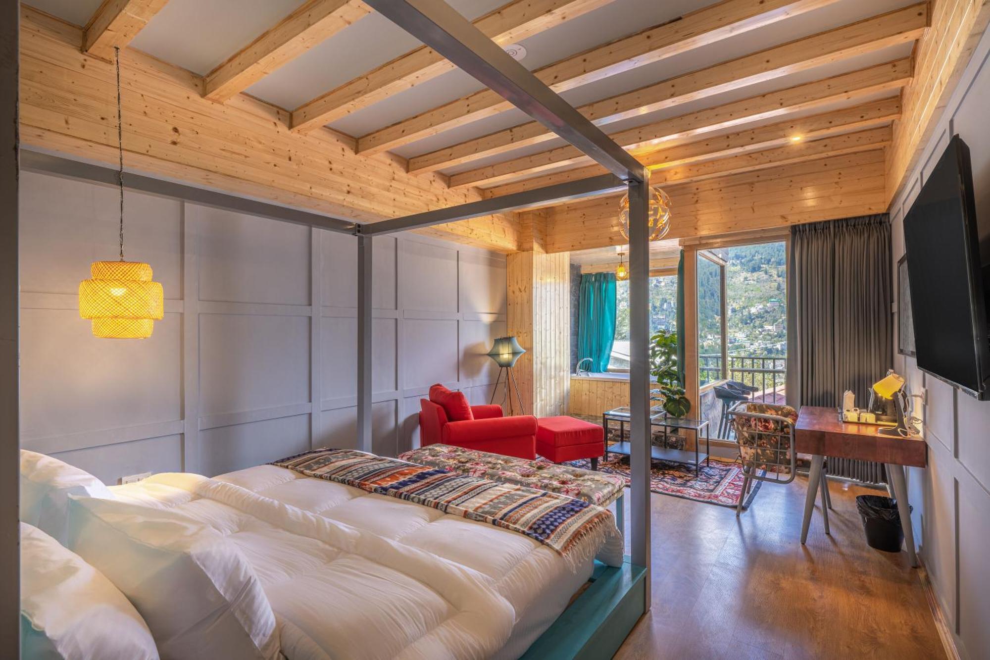 فندق Echor Himalayan Heights Luxe Manali المظهر الخارجي الصورة