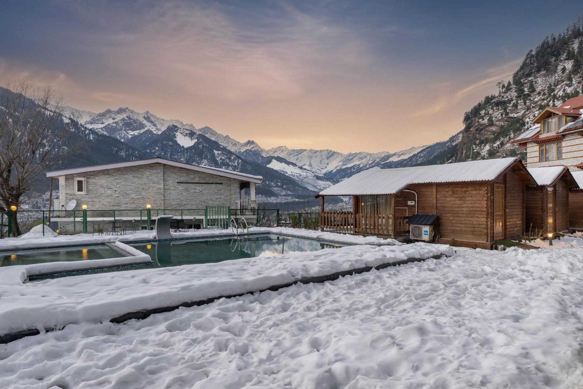 فندق Echor Himalayan Heights Luxe Manali المظهر الخارجي الصورة