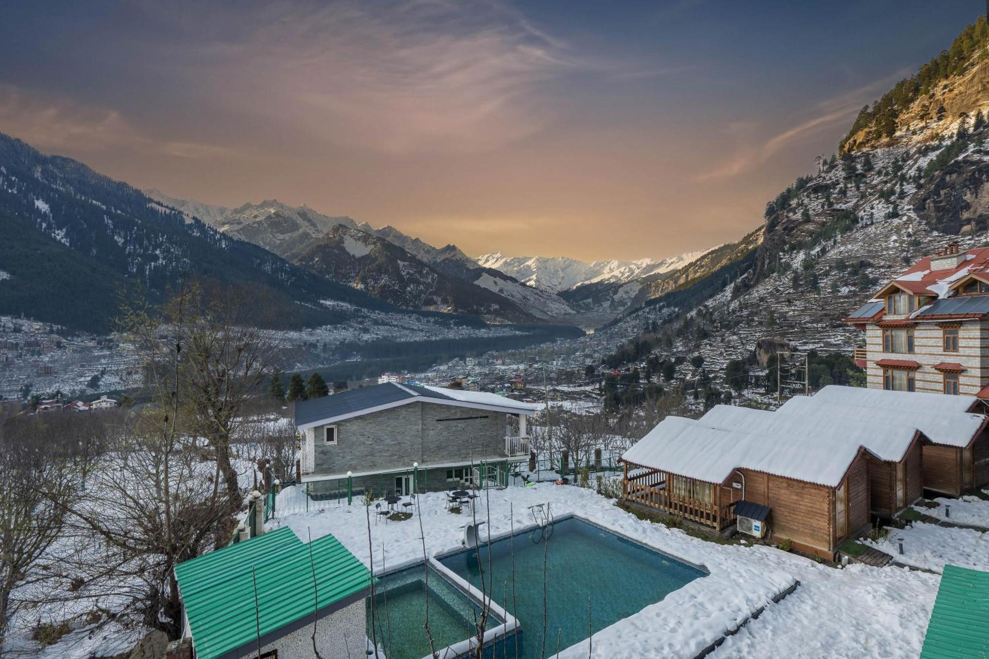 فندق Echor Himalayan Heights Luxe Manali المظهر الخارجي الصورة