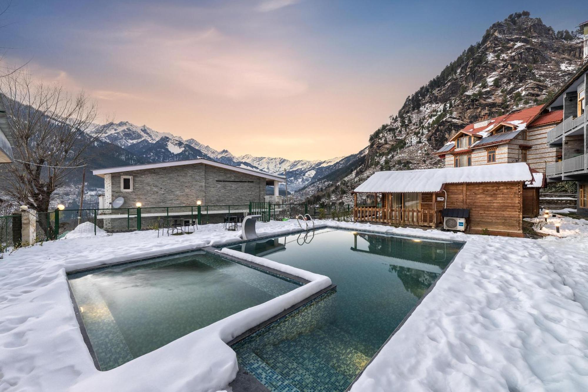 فندق Echor Himalayan Heights Luxe Manali المظهر الخارجي الصورة